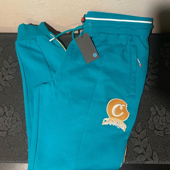 Cookies 2XL Teal Track Sweat Pants – Brand New With Tags. Authentic - Picture 1 of 1